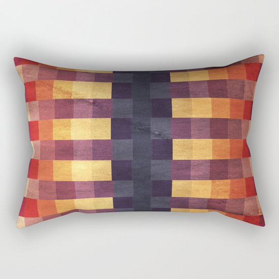 Eccentric Squared Rectangular Pillow