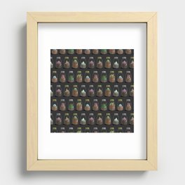Tiny Terrariums Recessed Framed Print