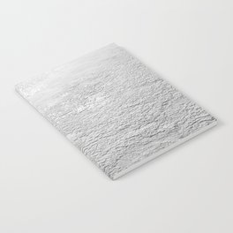 Abstract Ice Texture Notebook