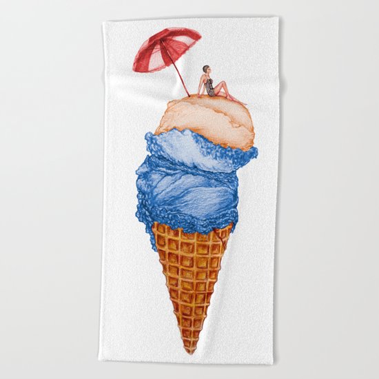 Summer Vacation Beach Towel