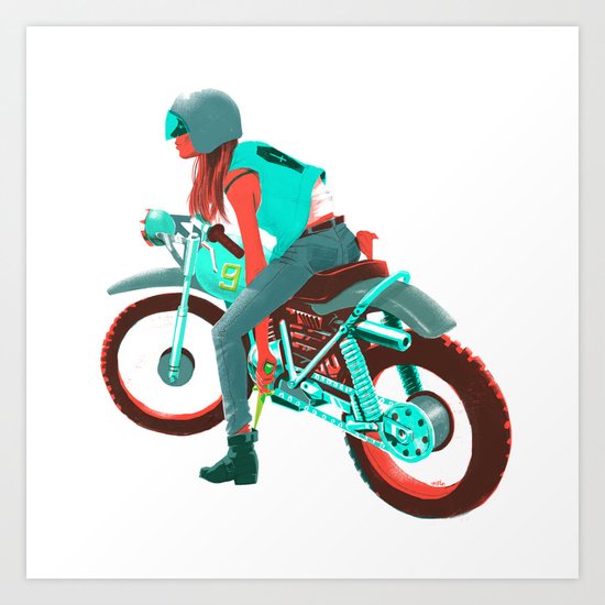 Switchblade Art Print