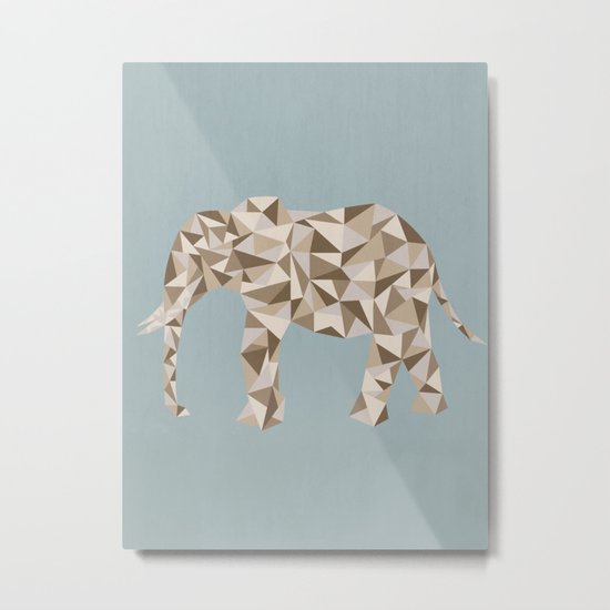 Elephant Metal Print