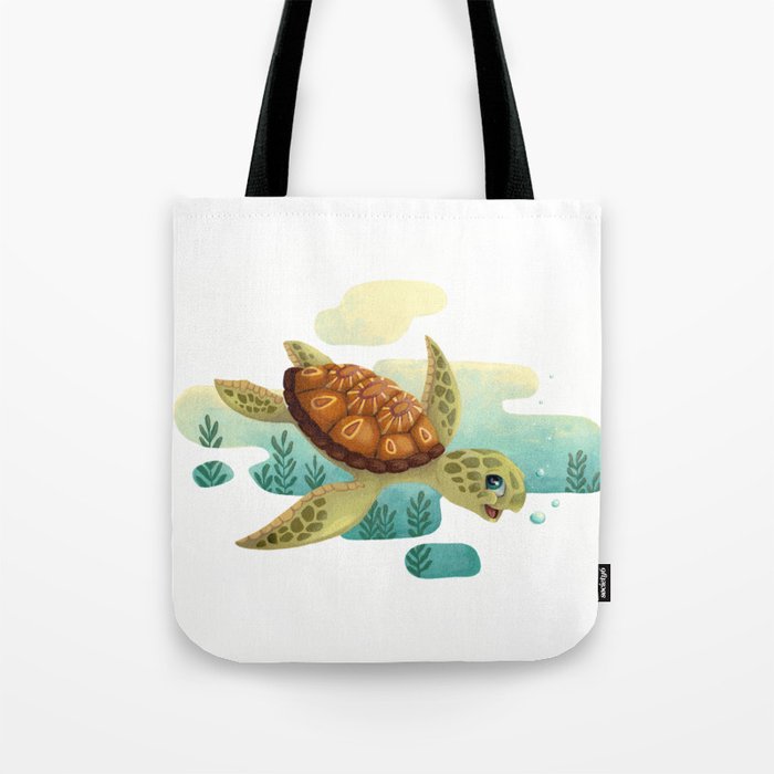 turtle tote bag