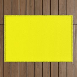 Bright Yellow Outdoor Rug