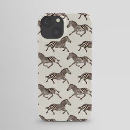 Zebra African Safari Pattern  iPhone Case