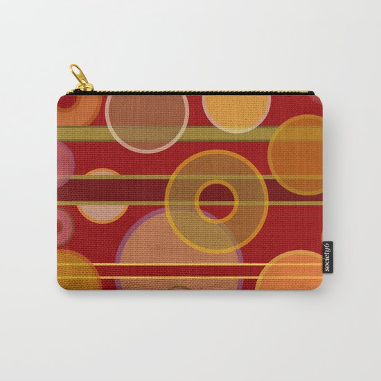 Circles, Lines & Colors #2 Carry-All Pouch
