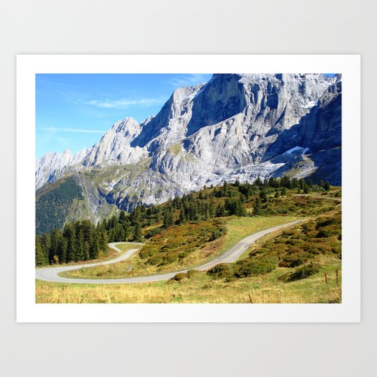Winding Road Art Print