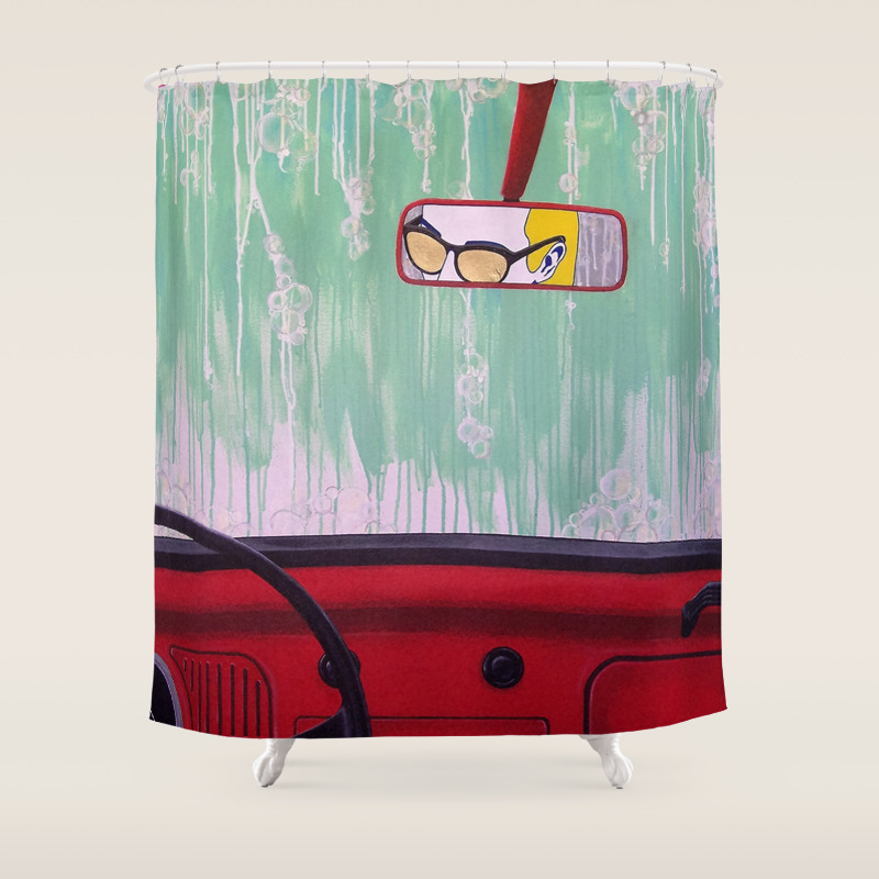 Wash N Go Shower Curtain By Marniejblum Society6
