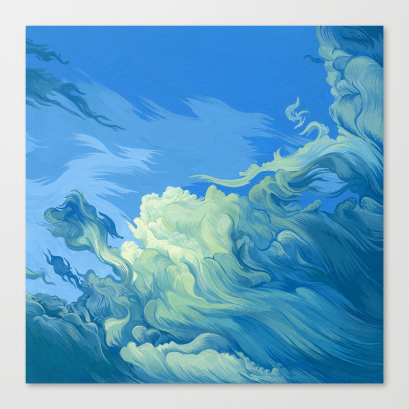 Mini Clouds 4 Canvas Print By Erichosford Society6