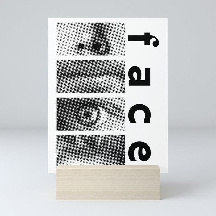 face Mini Art Print