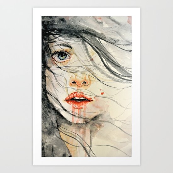 Bleed Art Print