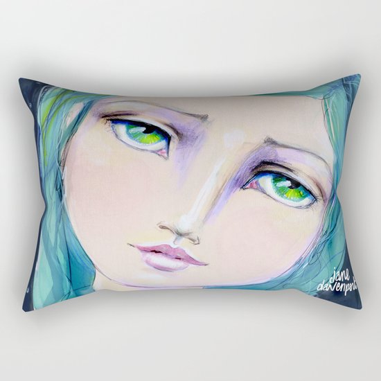 Dreamer by Jane Davenport Rectangular Pillow