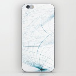 ABSTRACT SPACE TIME CONTINUUM. iPhone Skin