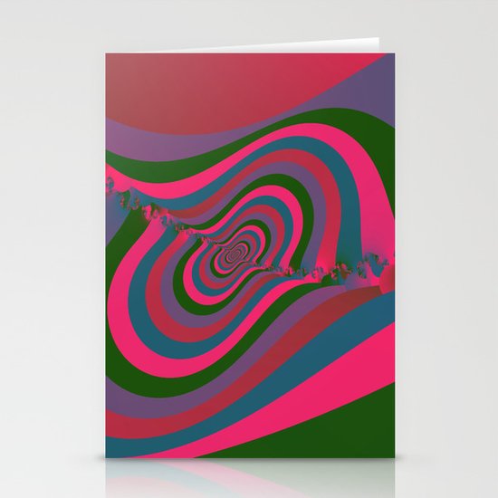 Abstract Stationery Cards