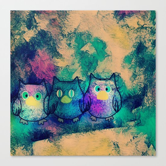 owl-258 Canvas Print