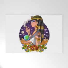 Ancient Egyptian Queen Cleopatra Welcome Mat