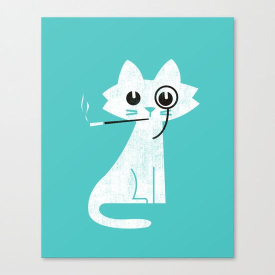 Mark - Aristo-Cat Canvas Print