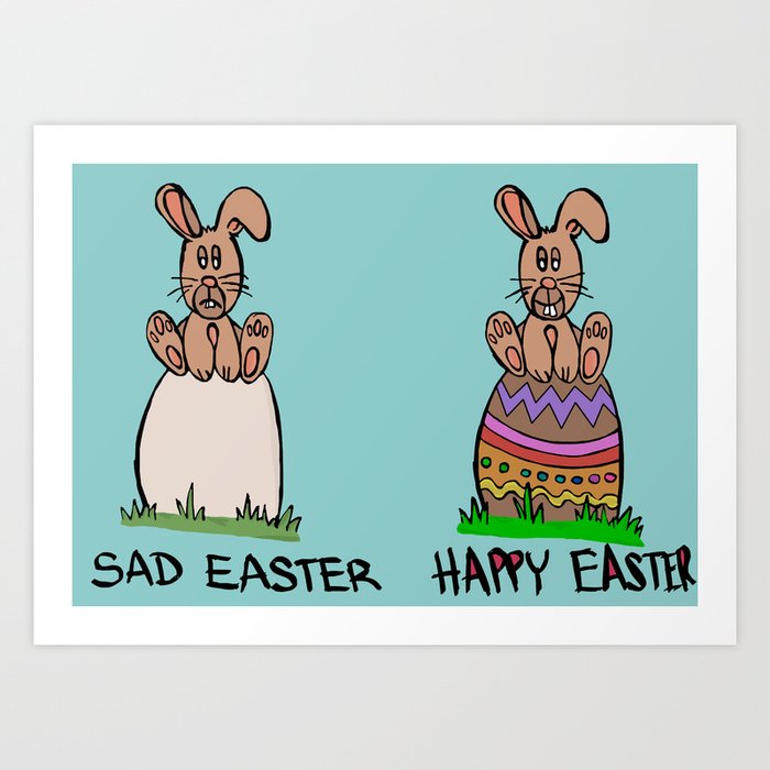 Is Easter happy or sad?