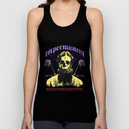 Impermanent Skull/Roses Tank Top