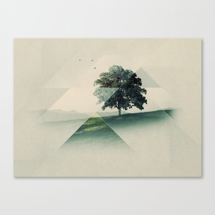 Treeangle Canvas Print