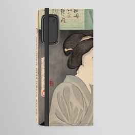 The Ghost of Okome (Toyohara Kunichika) Android Wallet Case