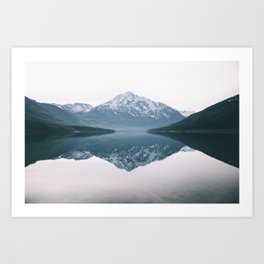 Mountain  Reflections Art Print