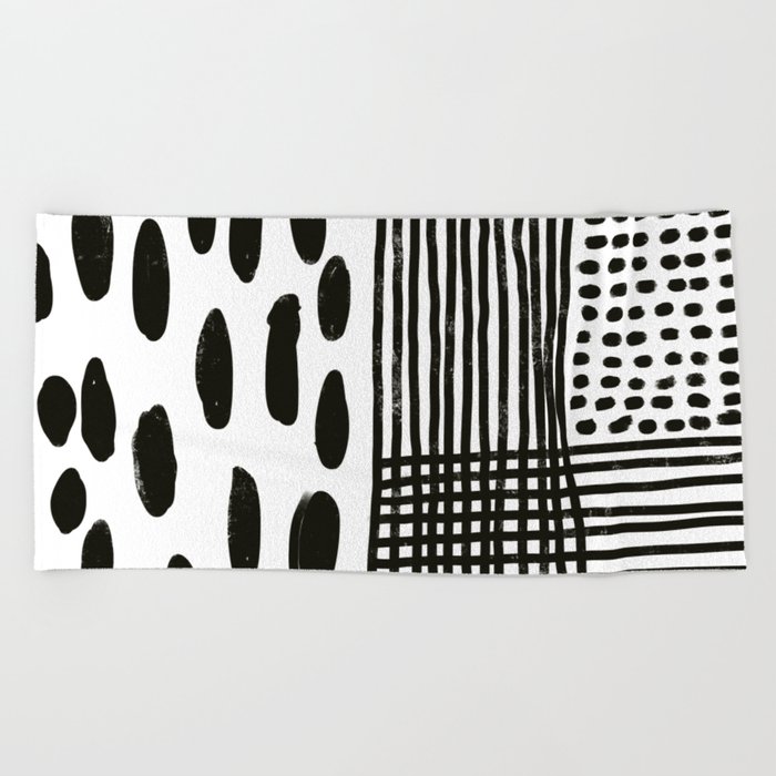 Play Minimalist Abstract Dots Dashes And Lines Painterly Mark