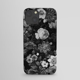 Black and White Garden iPhone Case