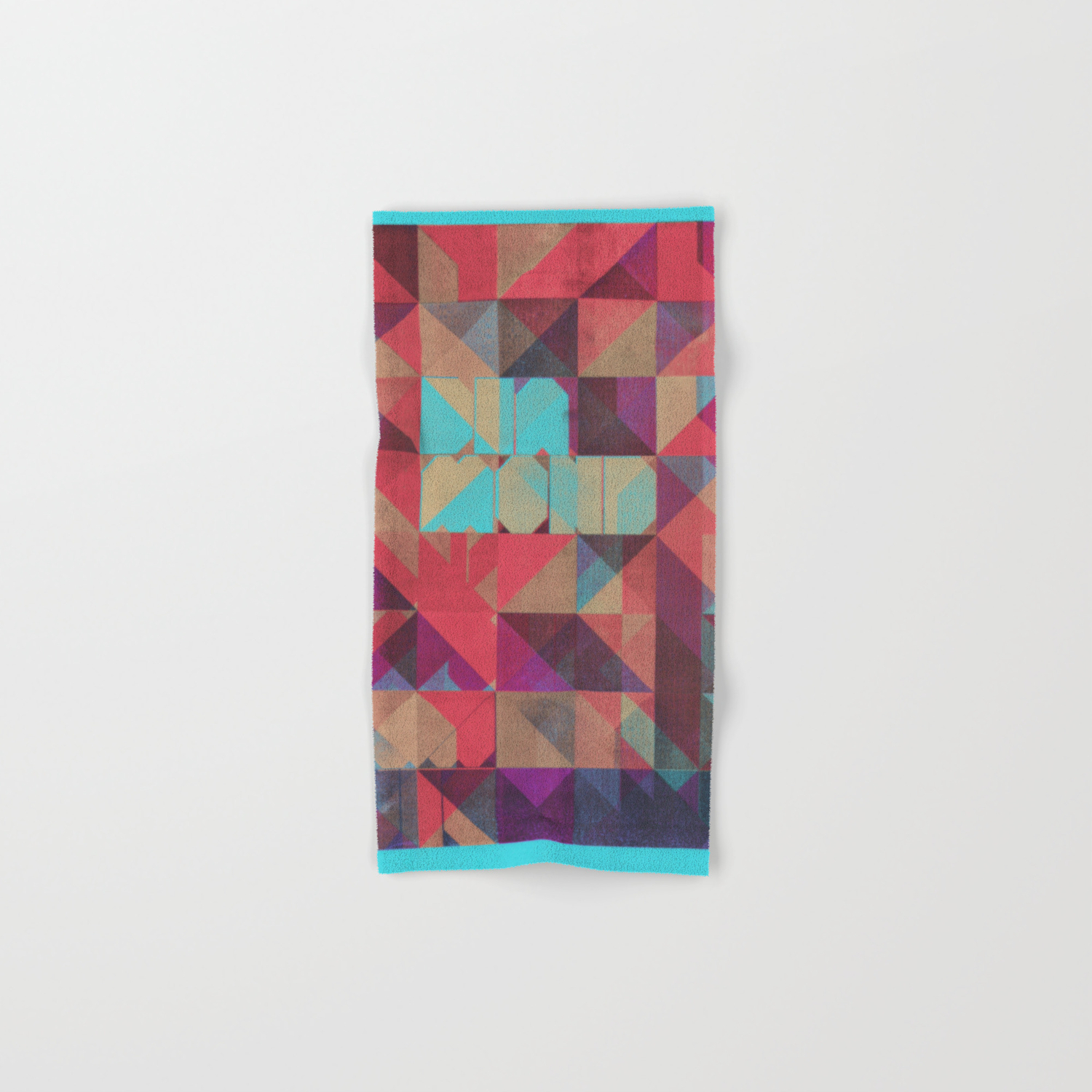 Risograph 1 Diamond Hand Bath Towel By Spires Society6