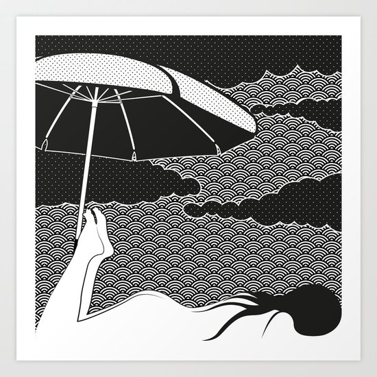 nice dream Art Print