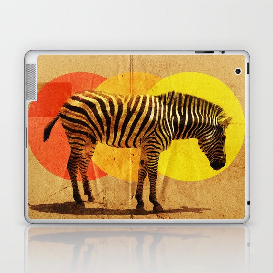 Zebra Card Laptop & iPad Skin