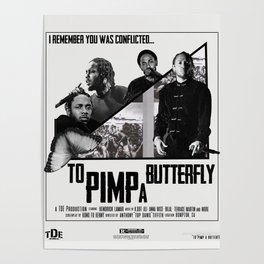 TO PIMP A BUTTERFLY MOVIE  Poster | Kendricklamar, Damn, Oil, Graphite, Watercolor, Vector, Pattern, Concept, Graphicdesign, Ink 