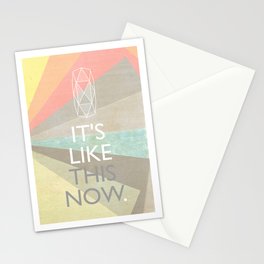 Mantra - It's Like This Now Stationery Card