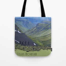 Vintage Poster - Steens Mountain Protection Area, Oregon (2015) Tote Bag