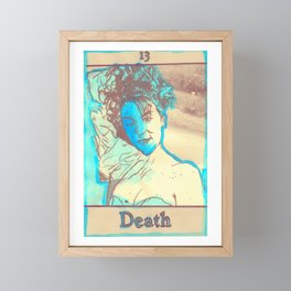 Death: Laura Framed Mini Art Print