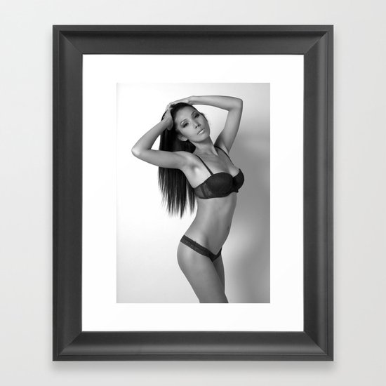 GRZNYC: Nikki Framed Art Print