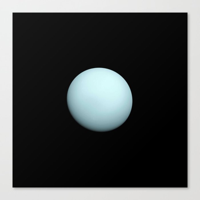Nasa Picture 9: Uranus Canvas Print