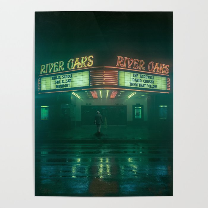 The Space City | River Oaks Poster