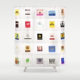 Vintage Matchbooks Shower Curtain