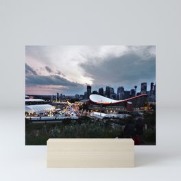 The City Of Calgary Mini Art Print