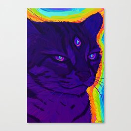 PHAZED Cat 1 Canvas Print