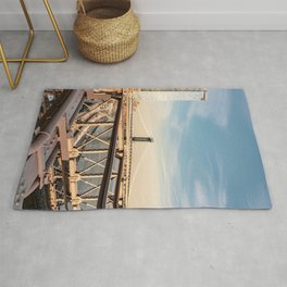 New York City | Manhattan Bridge Area & Throw Rug