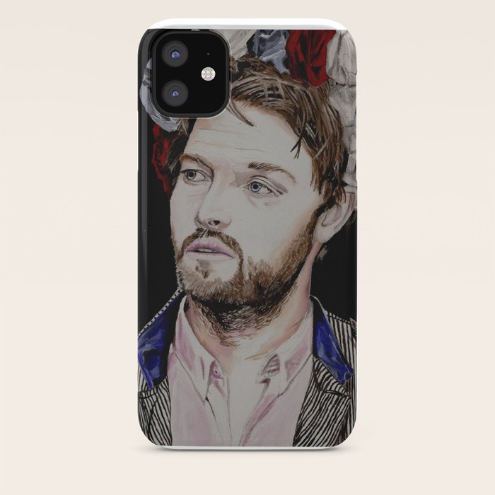 Misha Collins 2 Acrylic Painting Iphone Case By Abigail94 Society6