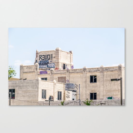 White Castle Canvas Print