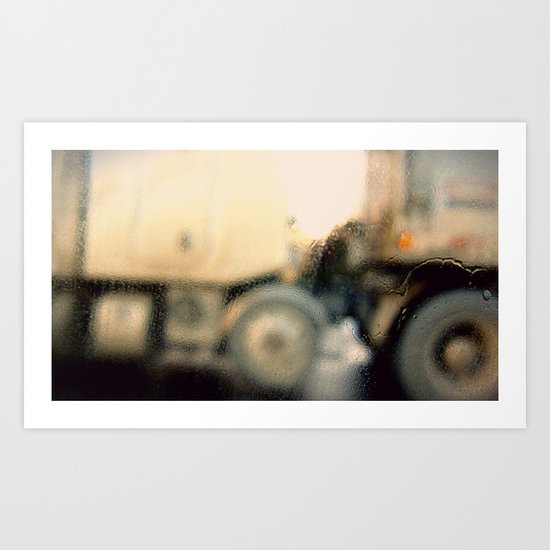Transport Condensation Art Print