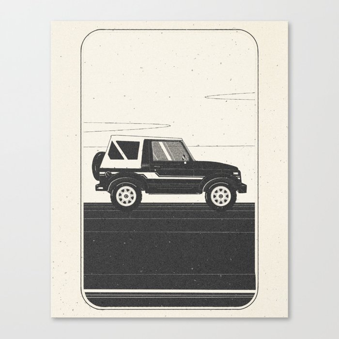 Suzuki Samurai Canvas Print