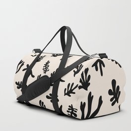 Matisse seaweed Black Duffle Bag