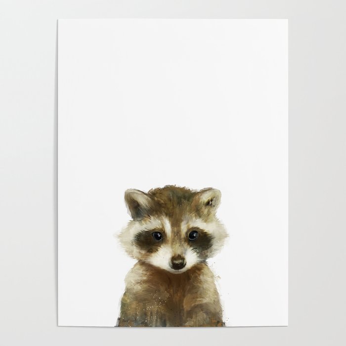 Little Raccoon Poster
