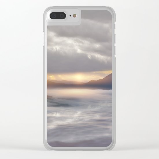 Magical Sunset V Clear iPhone Case