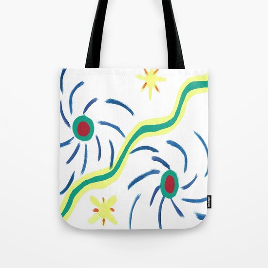 Suns and Hurricanes Tote Bag